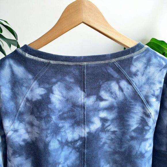 ๐ Joy Lab Tie Dye Sweatshirt in Indigo Blue - Picture 5 of 10